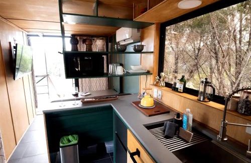 Kempner Maison | Chic and Elegant Tiny House with Fire Pit Lovely for Couples Getaways in Kempner, Texas
