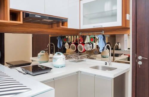 Tangerang Appartement | Chic and Strategic Studio Brooklyn Alam Sutera Apartment