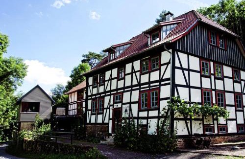 Heringen Appartement | Chic Apartment in Thuringia with Sauna