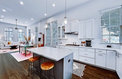Riverside Maison | Chic ATX Home | Elevator | Minutes from Downtown