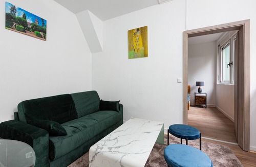 Mulhouse Appartement | Chic & cozy: 45m2 apartment with jacuzzi in historical center