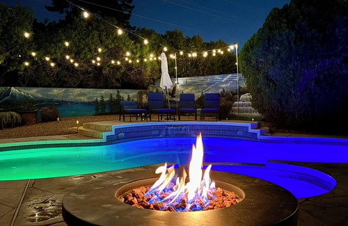 Phoenix Maison | Chic Getaway: Sparkling Pool, Outdoor Oasis, Game Room Fun, & Abundant Amenities