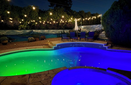 Phoenix Maison | Chic Getaway: Sparkling Pool, Outdoor Oasis, Game Room Fun, & Abundant Amenities