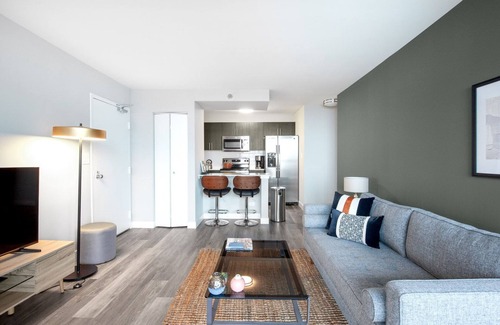 Rush and Division Appartement | Chic Gold Coast Convertible w/ Lounge near Oak Street by Blueground