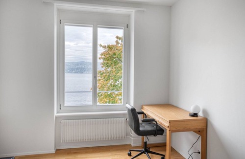 Horgen District Appartement | Chic Horgen 2BR w/ Storage Room & Lake View, nr Market, by Blueground