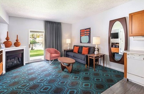 Old Las Palmas Station Balnéaire | Chic resort with 1 bedroom and WiFi, fitness room in delightful Palm Springs