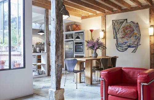 Hopital Saint-Louis Appartement | Chic Spacious Quiet House 125m2 Terrace Heart of Paris Canal St Martin 2 BR A/C