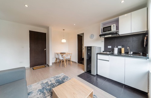 Financial District Appartement | Chic Urban Oasis in Chapinero