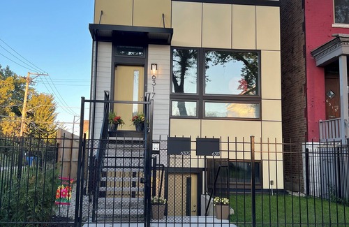 Woodlawn Appartement | Chicago 1-bedroom/1 Office apartment: welcoming Chicago with AC, onsite laundry