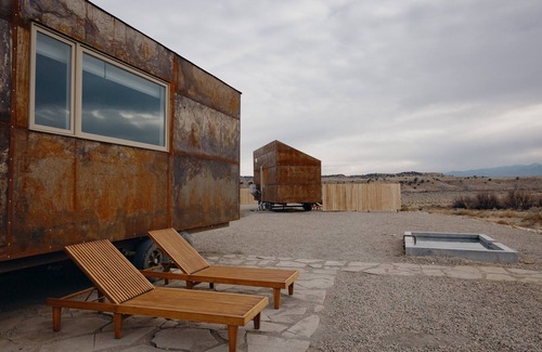 Fremont County Appartement | Cholla Tiny Home - Soaking Included