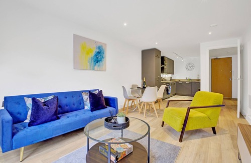 Bordesley Maison | Chrome Homes - New 1 Bed City Centre Wi-Fi/SmartTV