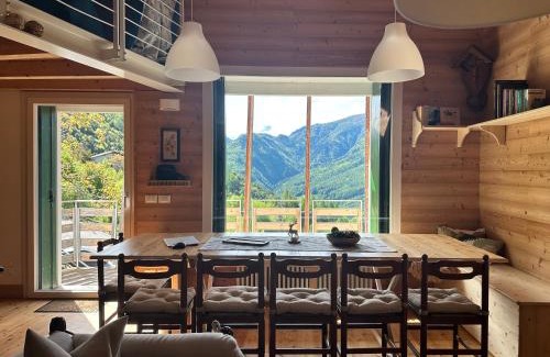 Serrada Maison | CIELO E TERRA Chalet Zencheri con vista panoramica