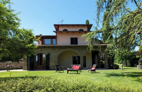Porrena Villa | Cipressino Villa, piscine près du centre historique