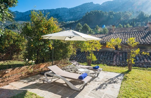 Fornalutx Villa | CIRCE - Stunning townhouse with an indoors heated pool in the mountains. Free WiFi