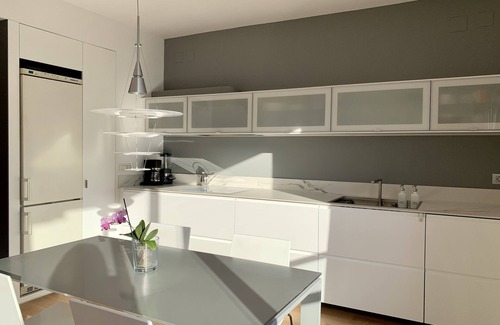 La Vila Olimpica del Poblenou Appartement | Appartement central à 50 m de la plage, terrasse, jardin, WIFI et parking