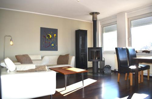 Cottbus Appartement | City-Dach-Apartment mit Loggia - Balkon - Kamin