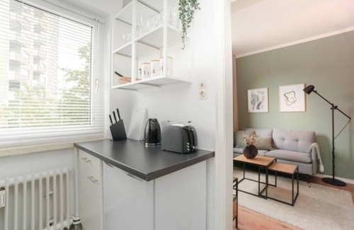 Mitte-Sud Appartement | Citycenter Living | 2Zi | 3OG | 2P