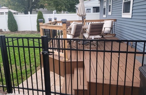 Baldwin Maison | Clarissa's Paradise Cozy 5-bedroom house in Baldwin with Central Air, WiFi patio