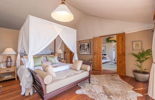 Mangawhai Heads Cabine | Clifftops - luxury tented lodge, sweeping views & beach, 90 mins from Auckland