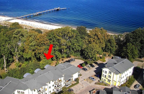 Gohren Appartement | Close to the beach, balcony, free AHOI adventure pool - Strandresidenz Brandenburg FeWo 36