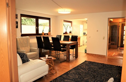 Muellheim Appartement | Close to the center and fun for children. Apartment with 86m²