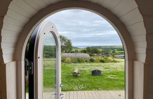Widegates Maison | Clotted Cream -Lydcott Glamping, Cornish Sea Views