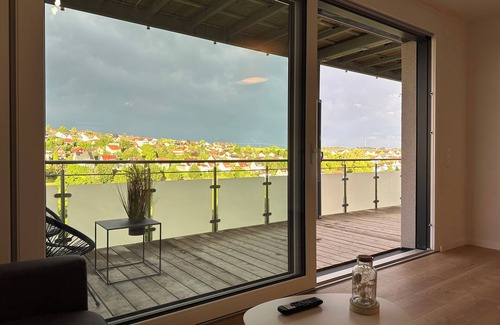 Dornstetten Appartement | Cloudcabins N° 3 Aufzug Balkon Marktplatz
