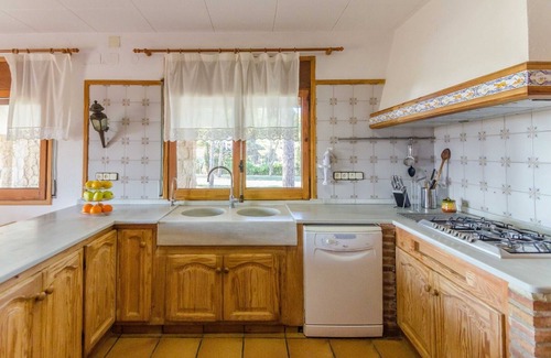 Banyeres del Penedes Villa | Club Villamar - Jolie villa avec piscine privée, jardin, terrasse et de très belles vues sur la r...