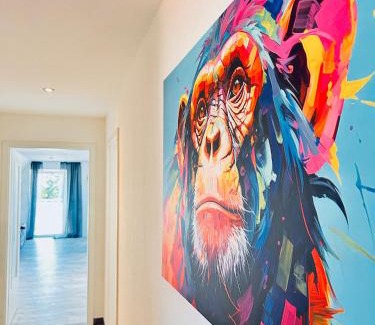 Leinefelde-Worbis Appartement | CLUBHAUS 6 - Dachwohnung mit 2 Schlafzimmern, Balkon & Netflix