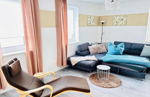 Leinefelde-Worbis Appartement | Clubhaus 6 - geräumige Ferienwohnung mit 4 Schlafzimmern & 2 Bädern