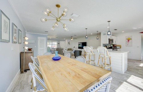 Jacksonville Beach Maison | Coastal Home with Heated Pool Mins to Beach and Mayo!