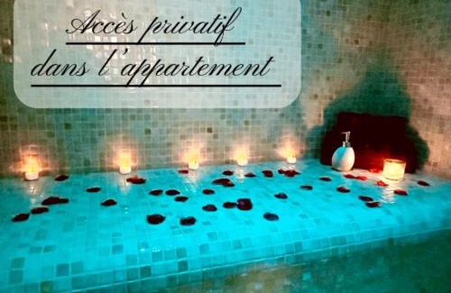 Le Barcares Appartement | Cocon détente pour 2 avec hammam et jacuzzi privé Mer Lac Piscine