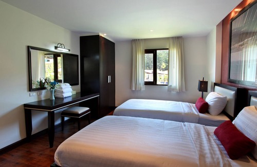 Maprao Island Villa | Villa Coconut Island 2 chambres avec vue sur le jardin