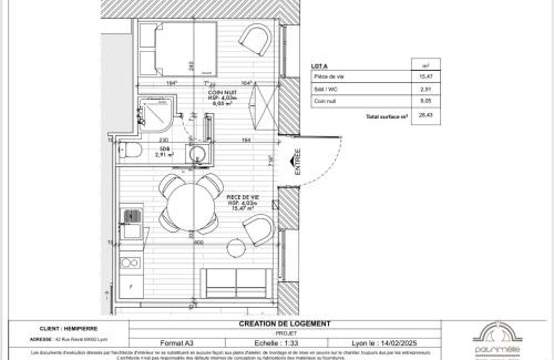 Perrache Appartement | Coeur Confluence T2