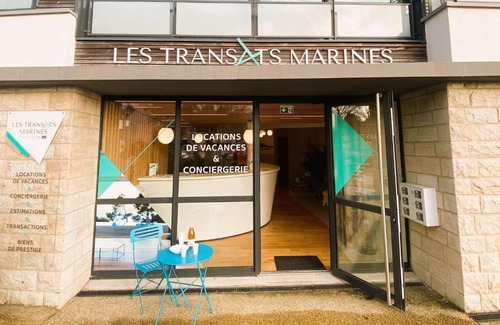 Saint-Marine Appartement | Combrit Sainte-Marine: T2 duplex rénové avec jardin privé et vue sur port - FR-1-481-91