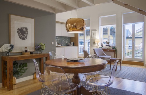 Centro / Baixa Appartement | RIBEIRA EXEC T2, avec mezzanine - Penthouse R. do Comércio nouvellement inscrit