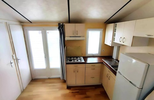 Saint-Honore-les-Bains Maison | Comfort 3-bedroom mobile home, air-conditioned, sleeps 6