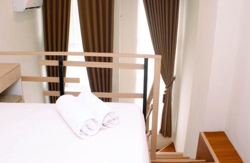 Jakarta Appartement | Comfort and Modern Look Studio Loft at Apple 1 Condovilla Apartment By Travelio