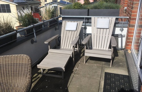 Alt Gaarz Copropriété | Appartement confortable avec vue sur le lac, balcon, plage et. proche des commerces, calme, WiFi