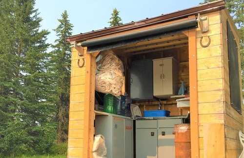 Clearwater County Cabine | Rustic Log Cabin nestled on Tay River