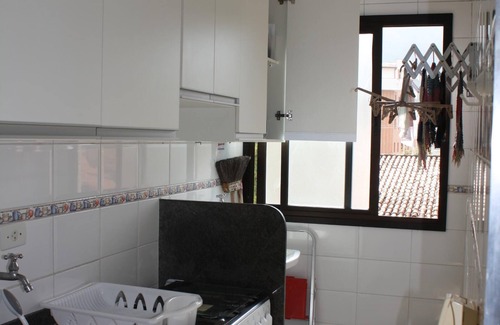 Praia Grande Appartement | Appartement 1 Chambre confortable à côté de la plage avec ascenseur