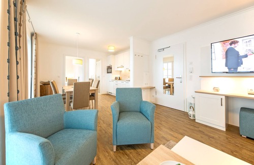Boergerende-Rethwisch Appartement | NOUVEAU Appartement 3 pièces confortable, balcon vue mer et à 200 m de la plage