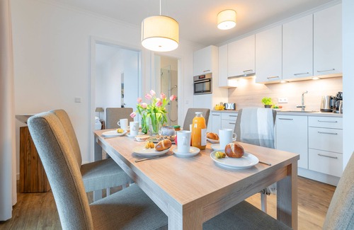 Boergerende-Rethwisch Appartement | NOUVEAU Appartement 3 pièces confortable, balcon vue mer et à 200 m de la plage