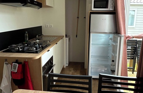 Capbreton Maison | Comfortable 4-seater mobile home, 1 km from the beach, swimming pool, gym