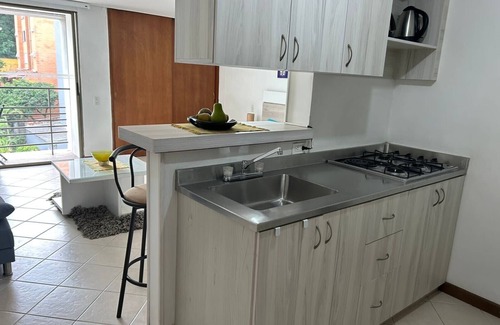 Astorga Appartement | Studio mignon à Poblado avec balcon
