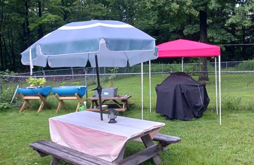 Forestville Location De VR | Comfortable Camper a few miles off thruway and area attractions. Fire ring wood