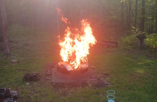 Forestville Location De VR | Comfortable Camper a few miles off thruway and area attractions. Fire ring wood
