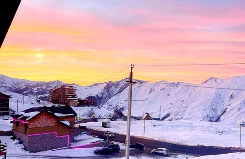 Kazbegi Cottage | Comfortable cottage near the ski lift, with a beautiful view