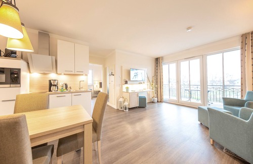 Boergerende-Rethwisch Appartement | Grande suite confortable, piscine et sauna, à 30 mètres de la plage, grand balcon orienté sud