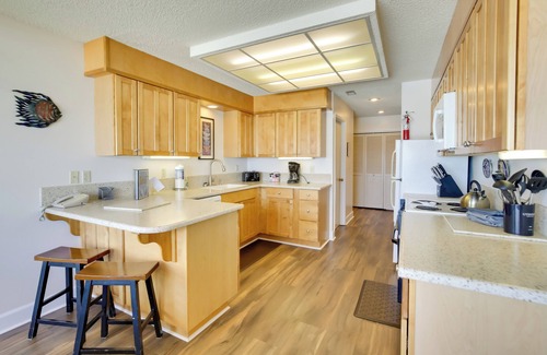 Lincoln Beach Copropriété | NOUVEAU! 2BR Lincoln City Condo w / vue sur le patio et l'océan!